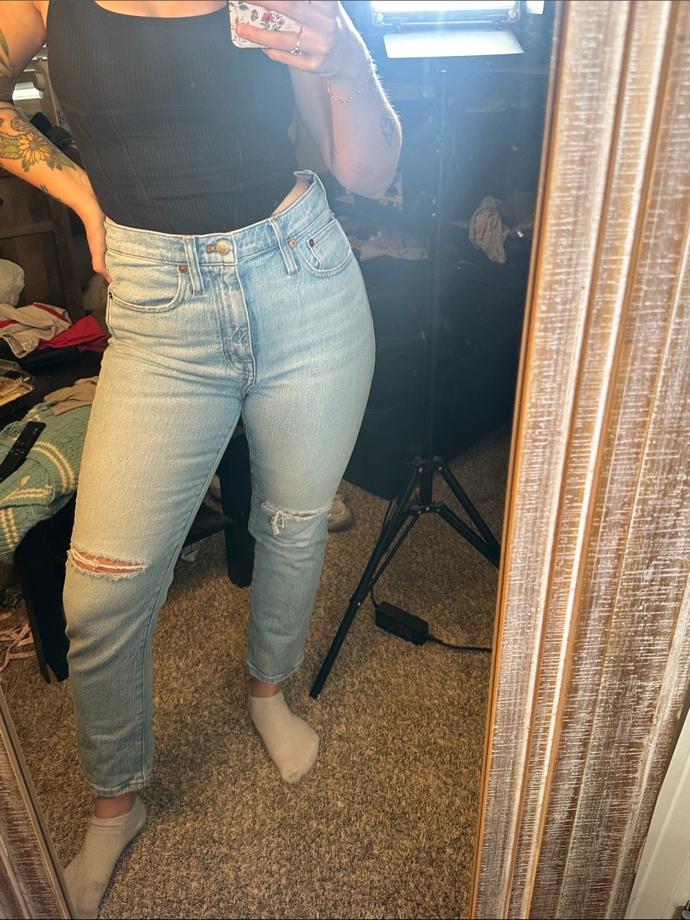 Madewell High Ruse Boyfriend Jeans
